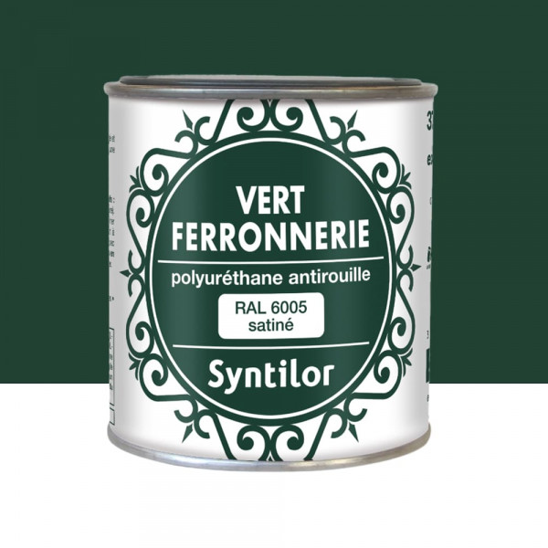 Peinture Ferronnerie SYNTILOR Satin Vert - 0,375L