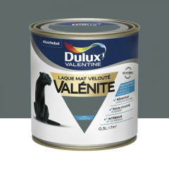 Laque mat velouté Dulux Valentine Valénite Anthracite - 0,5L