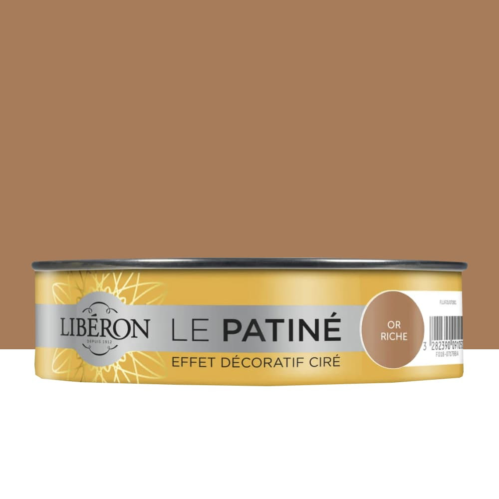 Effet décoratif ciré LIBÉRON Le Patiné Or riche - 150ml