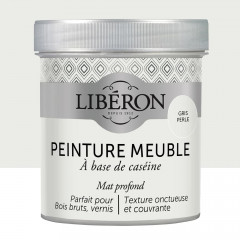 Peinture meuble à base de Caséine LIBERON Gris perle - 0,5L