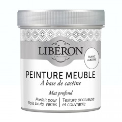 Peinture meuble à base de Caséine LIBERON Blanc albâtre - 0,5L