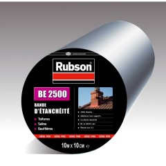 RUBSON Bande d'étanchéité BE 2500 Auto Adhésive Aluminium 10m x 20cm