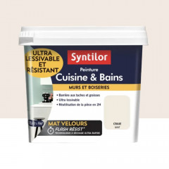 Peinture Cuisine & Bains SYNTILOR Craie - 0,75L