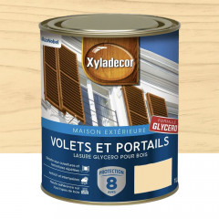 Lasure Xyladécor Volets & Portails Glycéro 8ans Incolore - 1L