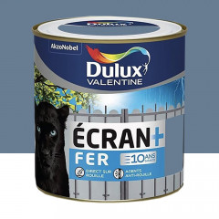 Peinture fer DULUX VALENTINE Ecran+ brillant Orage - pot