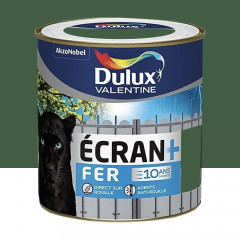 Peinture fer DULUX VALENTINE Ecran+ brillant Vert veranda - pot