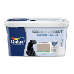 Peinture acrylique Dulux Valentine Color Resist Cuisine & Bains Gazelle - 2L