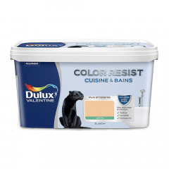 Peinture acrylique Dulux Valentine Color Resist Cuisine & Bains Nude - 2L