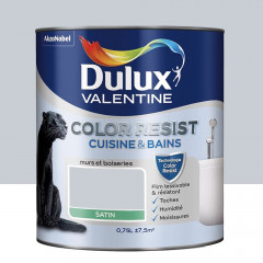 Peinture acrylique Dulux Valentine Color Resist Cuisine & Bains Hammam - 0,75L