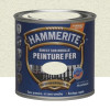 Peinture Fer Hammerite Direct sur Rouille Forgé Blanc - 0,25L