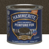Peinture Fer Hammerite Direct sur Rouille Forgé Châtaigne - 0,25L