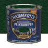 Peinture Fer Hammerite Direct sur Rouille Vert Epicéa martelé - 0,25L