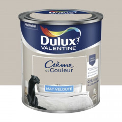 Peinture multi-supports Dulux Valentine Crème de Couleur Finition Mat Grain de sable - 0,5L