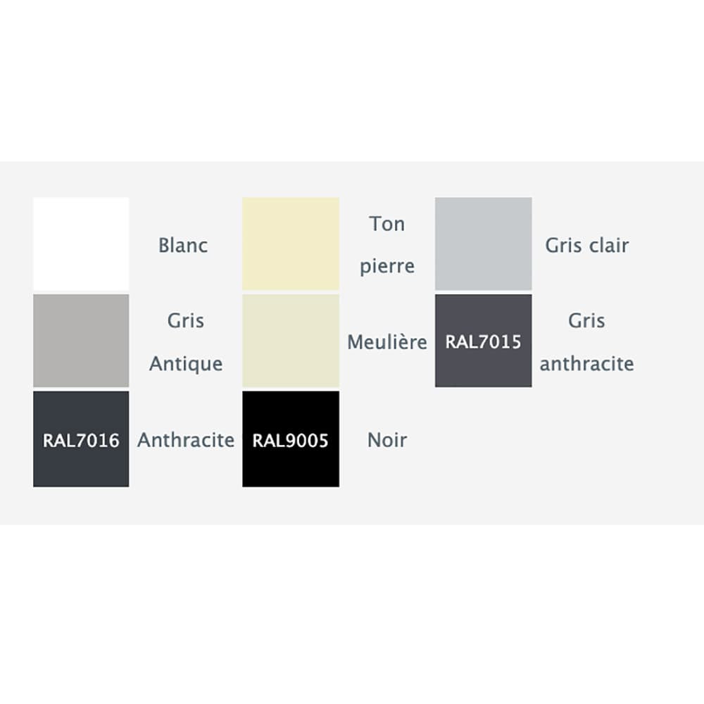 Peinture Appuis de fenêtre OXI Anthracite RAL7015 - nuancier Peinture Appuis de fenêtre OXI Anthracite RAL7015 - nuancier