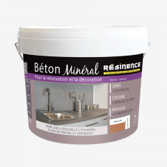 Enduit de rénovation RESINENCE Béton minéral Terracotta - 6kgs
