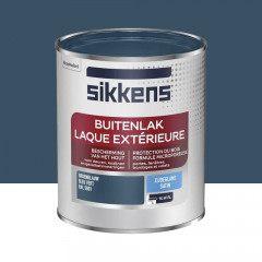 Laque Extérieure SIKKENS Satin Bleu vert - 0,75L