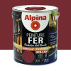 Peinture Fer ALPINA Bordeaux - 2,5L