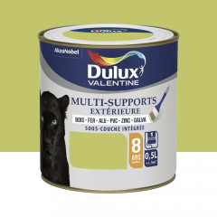 Peinture Dulux Valentine multi-supports extérieure Vert Anis - 0,5L