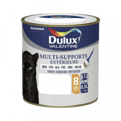 Peinture Dulux Valentine multi-supports extérieure Blanc - 0,5L