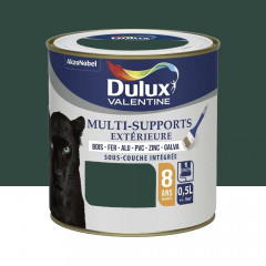 Peinture Dulux Valentine multi-supports extérieure Vert Basque - 0,5L