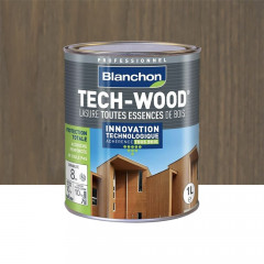 Lasure Tech-Wood BLANCHON Bois grisé - 1L