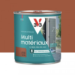 Peinture extérieure V33 Multi-matériaux Satin Paprika - 0,5L