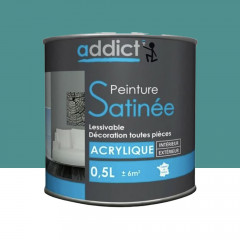 Peinture Satinée addict Amazone - 0,5L