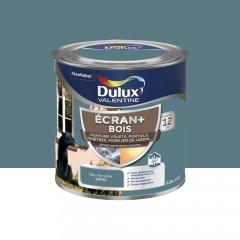 Peinture DULUX VALENTINE Ecran+ Bois Bleu tempête - 0,25L