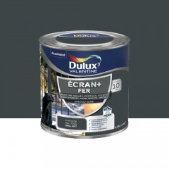 Peinture DULUX VALENTINE Ecran+ Fer Anthracite - 0,25L