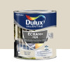 Peinture DULUX VALENTINE Ecran+ Fer Blanc perle - 0,5L