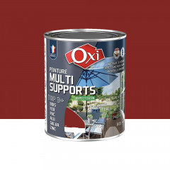 Peinture Multi-Supports Top3+ OXI Bordeaux - 0,25L