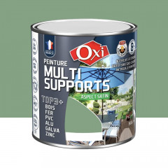 Peinture Multi-Supports Top3+ OXI Vert de gris - 0,5L