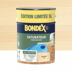 Saturateur Terrasse Bois BONDEX Edition limitée Incolore - 5L