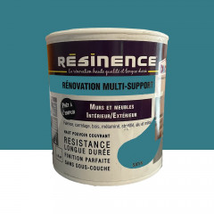 Peinture Rénovation Multi-Support RESINENCE Pétrole - 0,5L