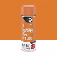 Bombe de peinture MAISON DECO les couleurs vitamine laqué