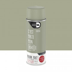 Bombe de peinture MAISON DECO les couleurs kaki satin - 400ml