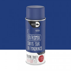 Bombe de peinture MAISON DECO les couleurs outremer satin - 400ml
