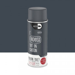 Bombe de peinture MAISON DECO les couleurs ardoise satin - 400ml