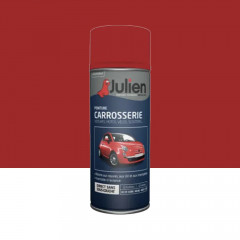 Bombe de peinture JULIEN Carrosserie Rouge diable Brillant - 400ml