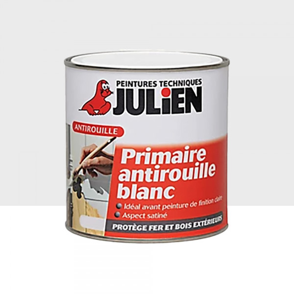 Primaire Antirouille Blanc Julien - 0,5L