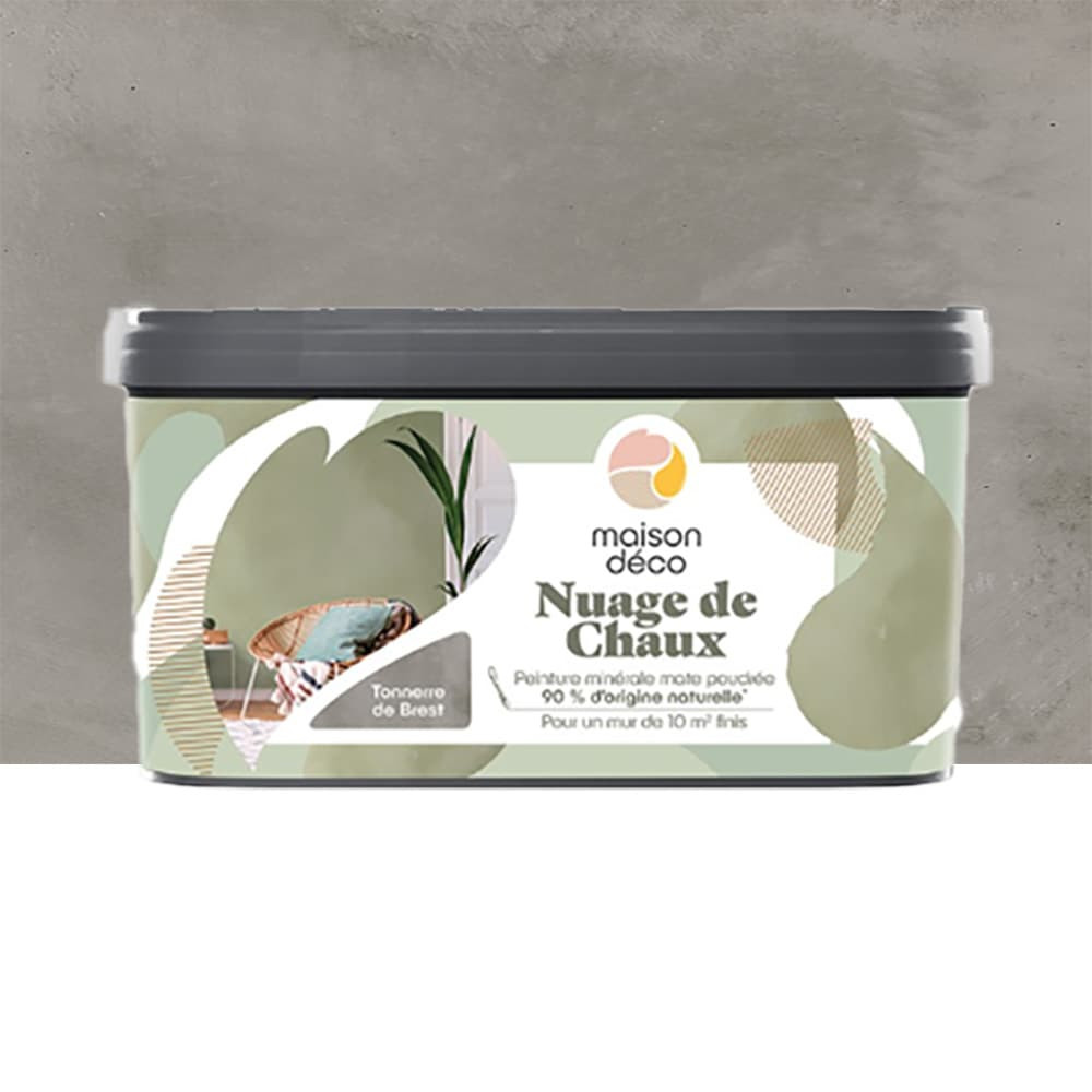 Peinture MAISON DÉCO Nuage De Chaux Tonnerre De Brest - 2L