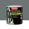 Peinture Bois Microporeuse Polyuréthane SYNTILOR Gris Basalte - 0.5L