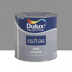 Peinture acrylique Dulux Valentine Couture Gris anglais - 0,5L