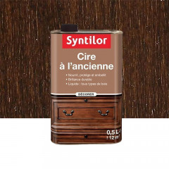 Cire à l'ancienne liquide Syntilor chêne rustique - 0.5L