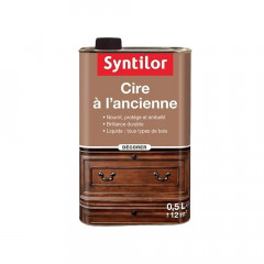 Cire à l'ancienne liquide Syntilor naturel - 0.5L