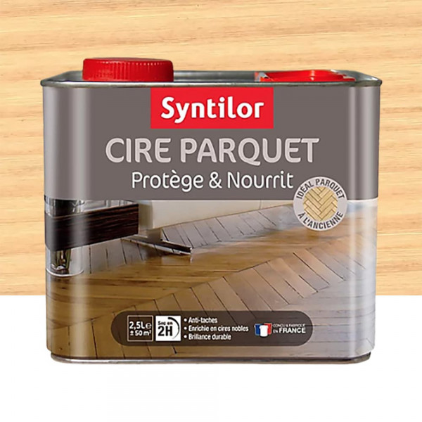 Cire parquet Syntilor Incolore - 2,5L