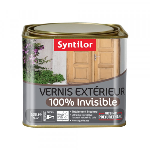 Vernis extérieur Syntilor 100% Invisible - 0,75L