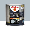 Peinture de finition boiseries intérieures acrylique Alpina Satin Bleu polaire - 0,5L