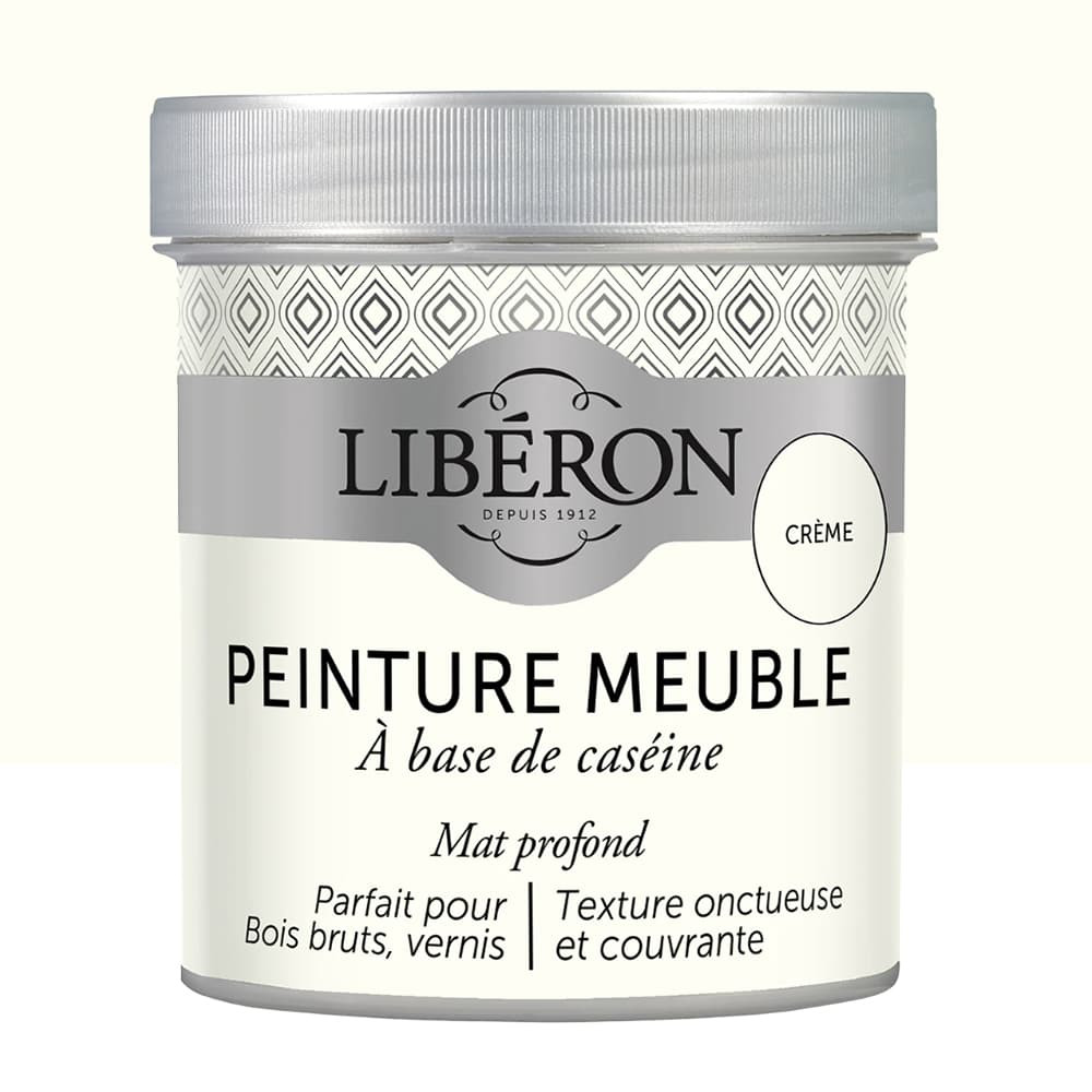 Peinture meuble à base de Caséine LIBERON Crème - 0,5L
