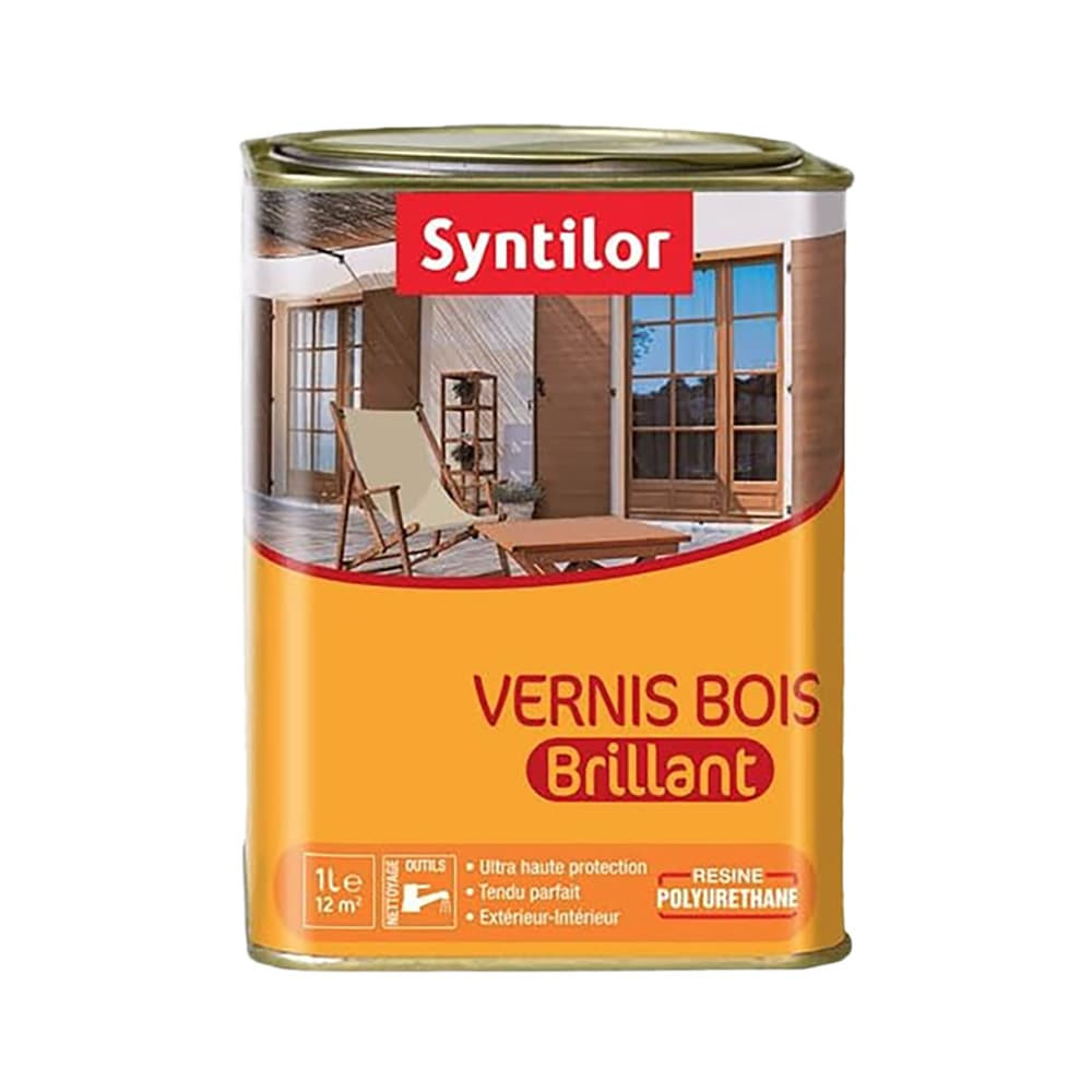 Vernis Bois SYNTILOR Brillant Incolore - 1L